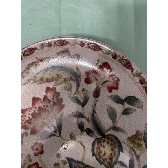 Beautiful Porcelain Enameled Plate - 10 1/2" - Picture 3 of 10